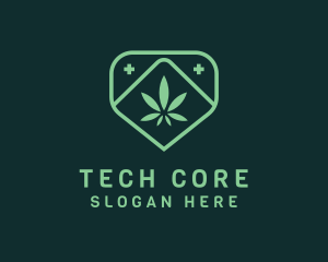 Medicinal Marijuana Cannabis logo design