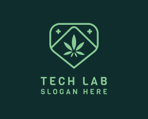 Medicinal Marijuana Cannabis logo design