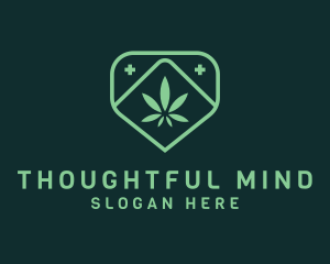 Medicinal Marijuana Cannabis logo design