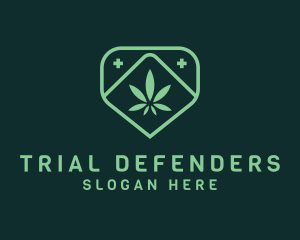 Medicinal Marijuana Cannabis logo design