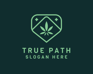 Medicinal Marijuana Cannabis logo design