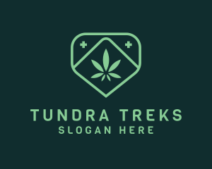 Medicinal Marijuana Cannabis logo design