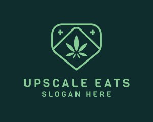 Medicinal Marijuana Cannabis logo design