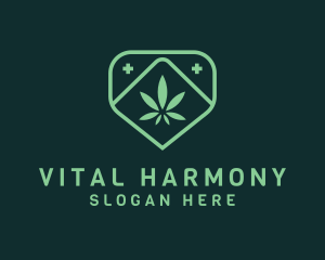 Medicinal Marijuana Cannabis logo design