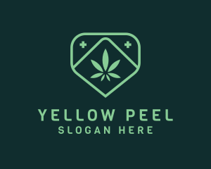 Medicinal Marijuana Cannabis logo design