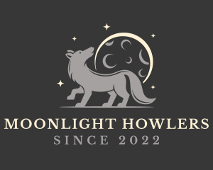 Full Moon Wolf Team logo