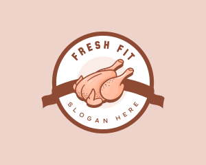 Fresh Chicken Meat logo design