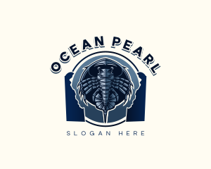 Ocean Crab Crustacean logo design