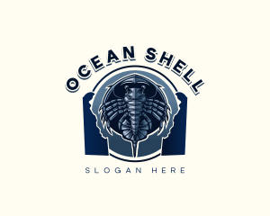 Ocean Crab Crustacean logo design