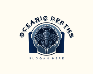 Ocean Crab Crustacean logo design