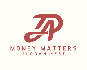 Stylish Letter DA Monogram logo