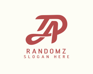 Stylish Letter DA Monogram logo
