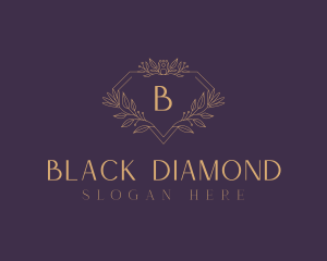 Diamond Floral Boutique logo design