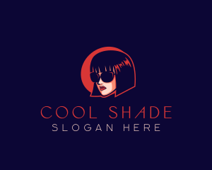 Woman Couture Fashion Shades logo design