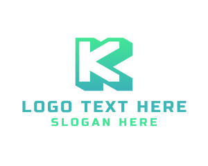 Generic Modern Company Letter K logo