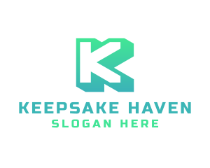 Generic Modern Company Letter K logo design