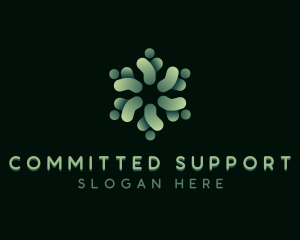 People Support Association logo design