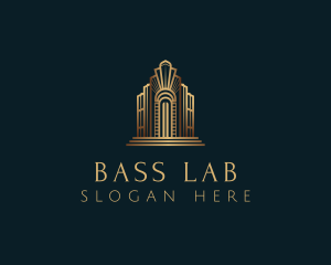 Architecture Art Deco Building logo design