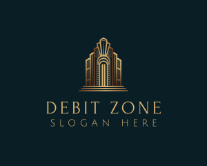 Architecture Art Deco Building logo design