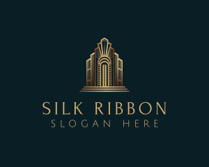 Architecture Art Deco Building logo design