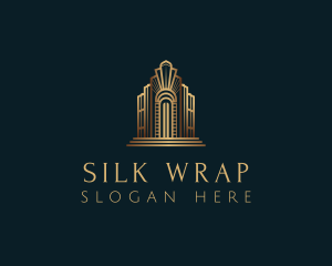 Architecture Art Deco Building logo design