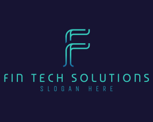 Cyber Tech App logo design