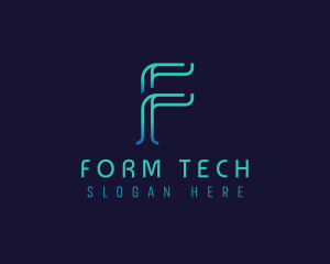 Cyber Tech App logo design