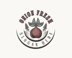 Organic Vegan Onion logo