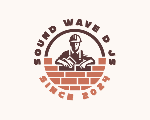 Bricklayer Mason Home improvement Logo