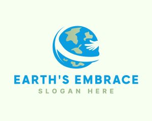 Planet Earth Embrace logo design