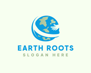 Planet Earth Embrace logo design