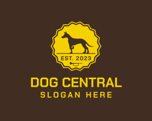 Dog Show Badge logo design