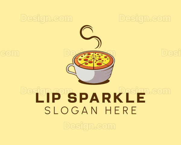 Hot Pizza Mug Logo