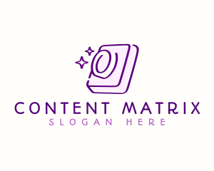 Minimalist Camera Photo logo