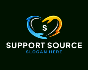 Lightning Hand Support logo