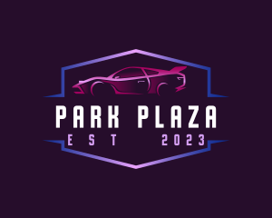 Luxury Sedan Car Park logo