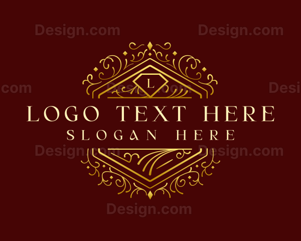 Luxury Decorative Hotel Logo