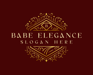 Luxury Decorative Hotel logo design