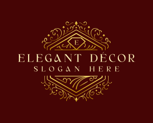 Luxury Decorative Hotel logo design