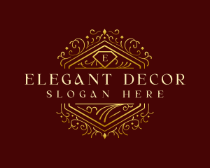 Luxury Decorative Hotel logo design