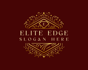 Luxury Decorative Hotel logo design