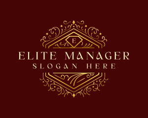 Luxury Decorative Hotel logo design