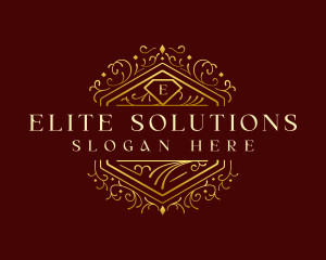 Luxury Decorative Hotel logo design