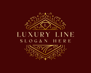 Luxury Decorative Hotel logo design