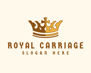 Medieval Royal Crown  logo design