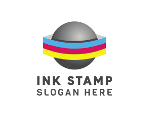 Planet Ink Cartridge  logo design