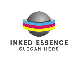 Planet Ink Cartridge  logo design