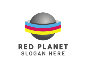 Planet Ink Cartridge  logo design