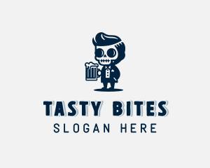 Skull Pub Beer Logo