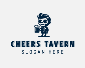 Skull Pub Beer logo